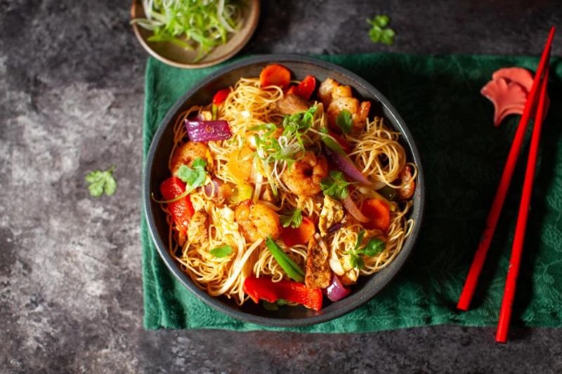 Singapore Fried Noodles