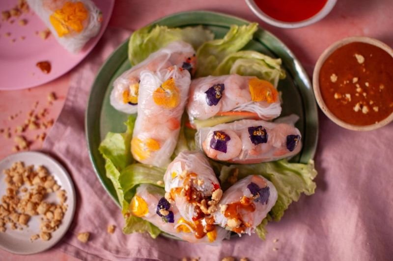 Vietnamese Fresh Summer Rolls