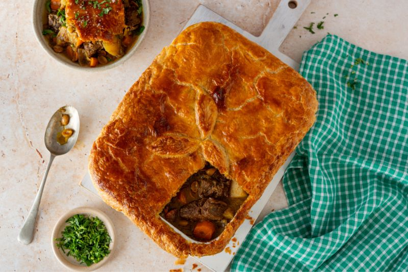 Beef Massaman Curry Pie