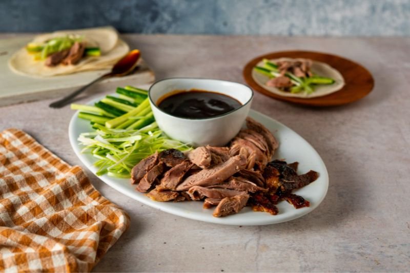 Aromatic Duck Pancakes
