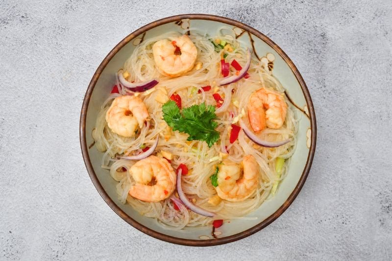 Thai Prawn Glass Noodle Salad